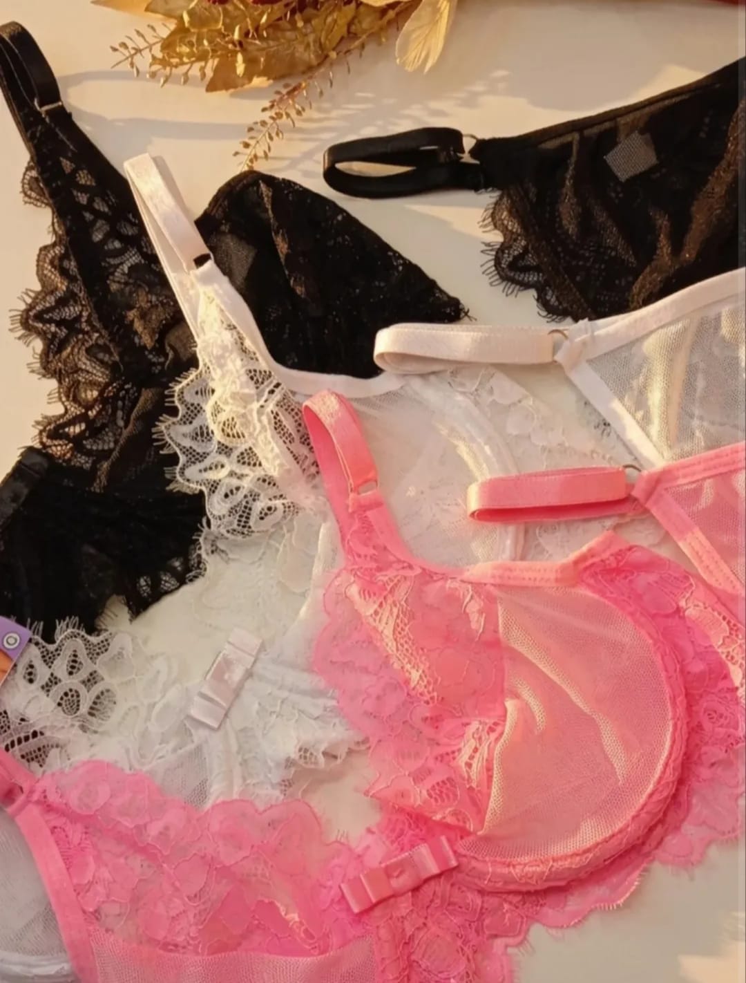 Conjunto Renda Cílios