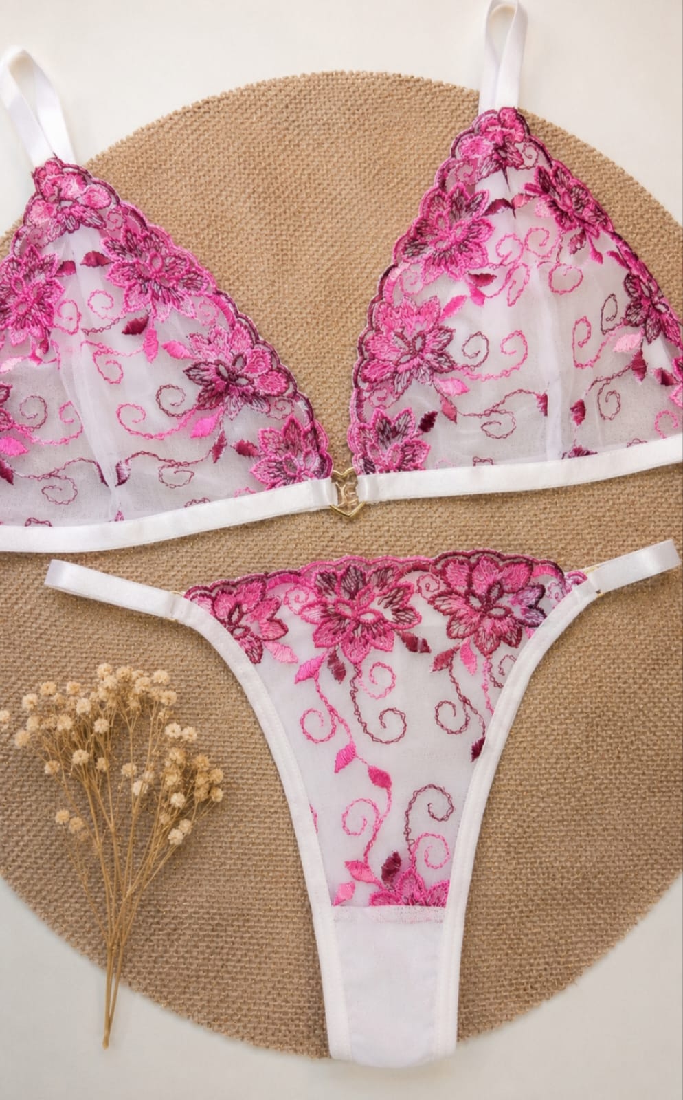 Conjunto Bordado